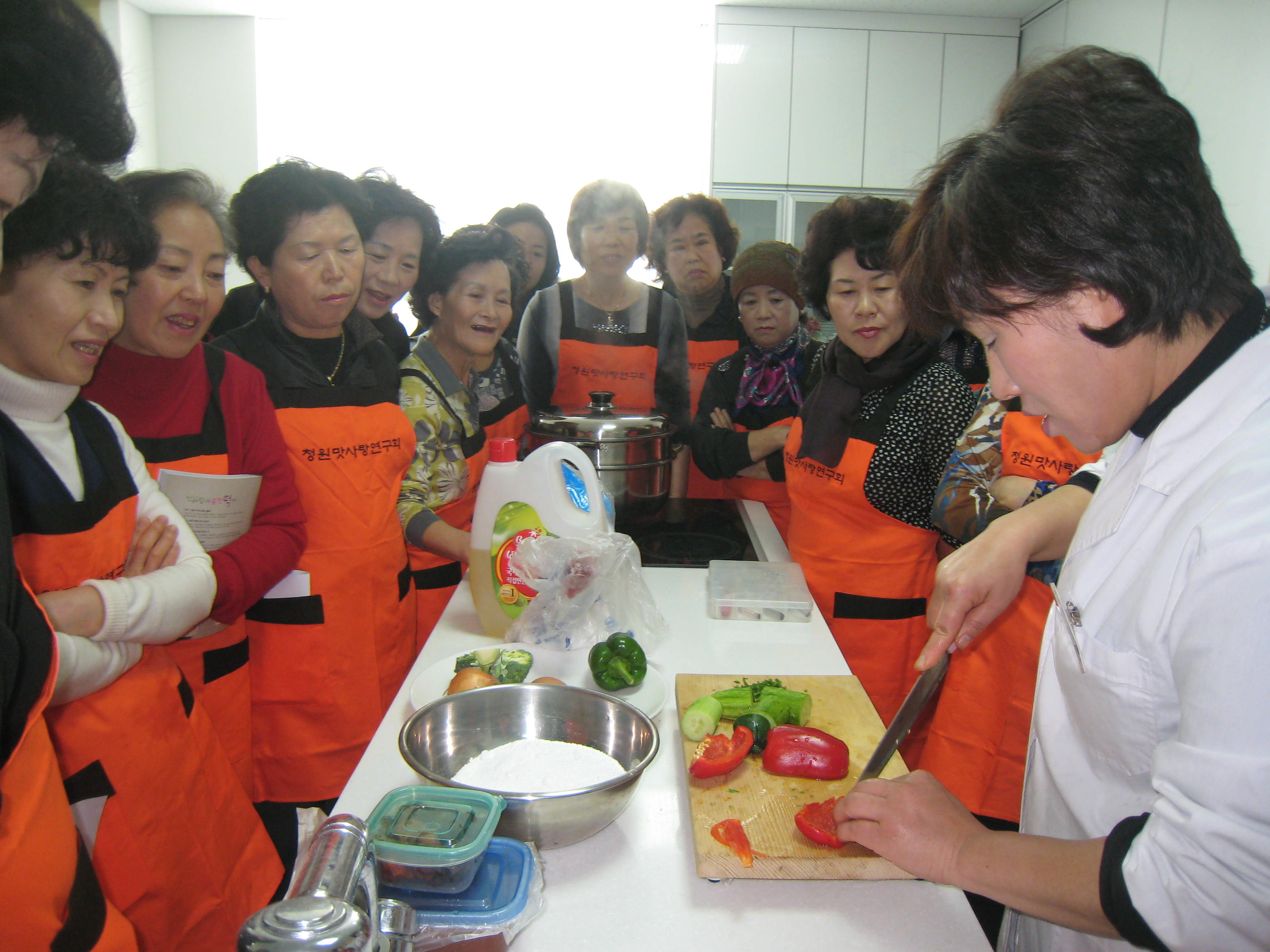 청원생명농산물맛내기교육